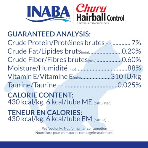 Chicken Creamy Cat Treat with Taurine & Vitamin E, 24 Tubes L814