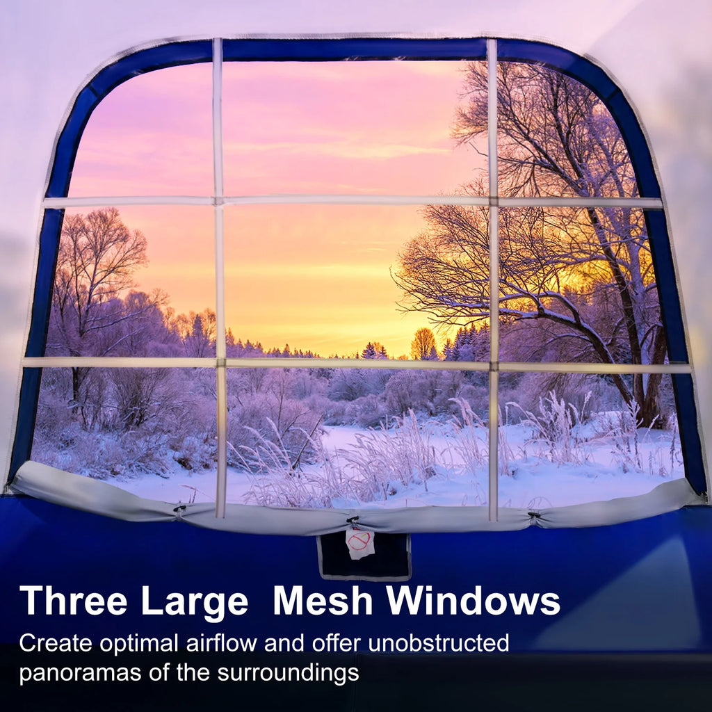 SUV Tent with Porch, 6-Person 10' x 10' Waterproof Car Camping Tent Y807