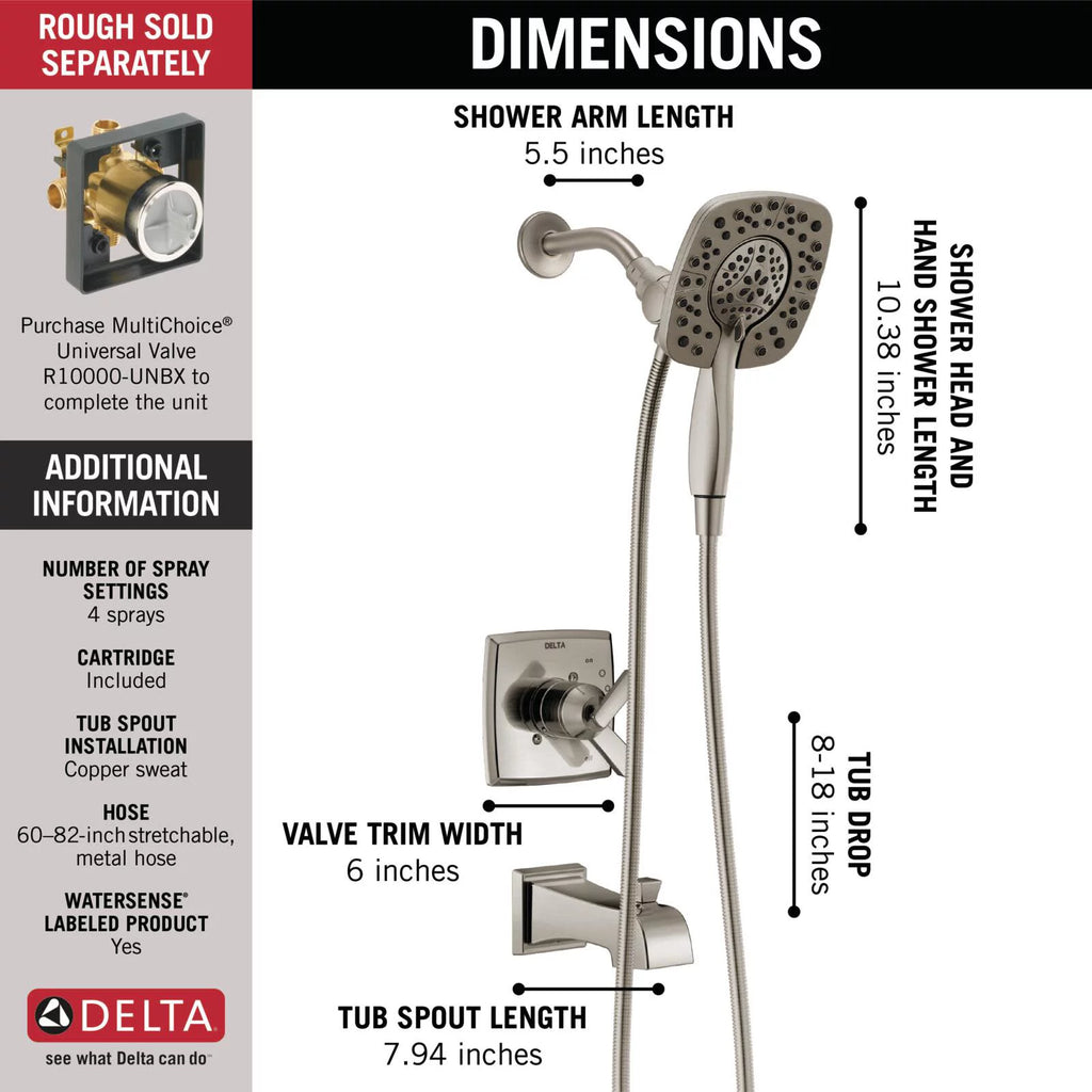 Tub And Shower D965