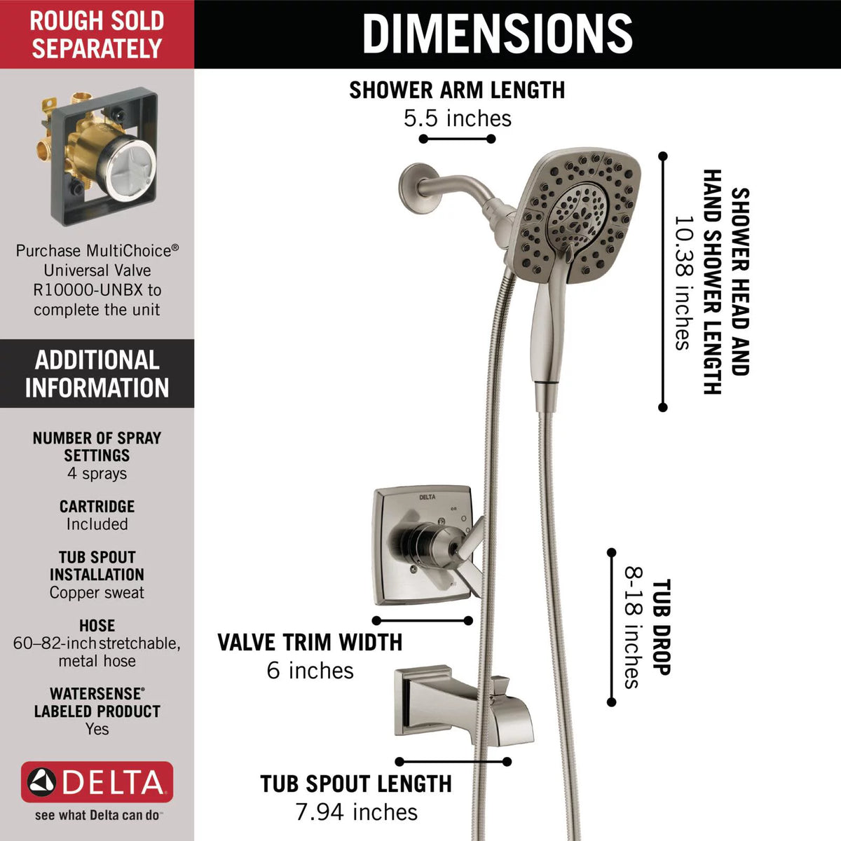 Tub And Shower D965