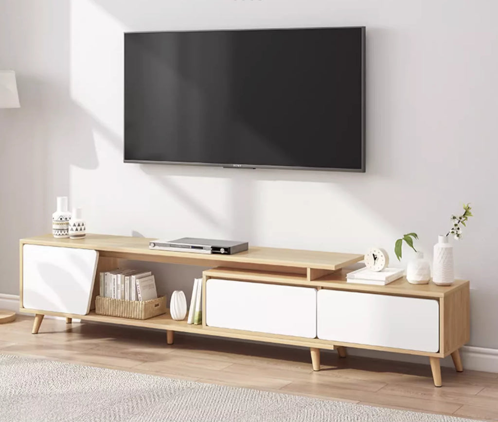TV Cabinet with 3 Drawers and Shelf Z27396