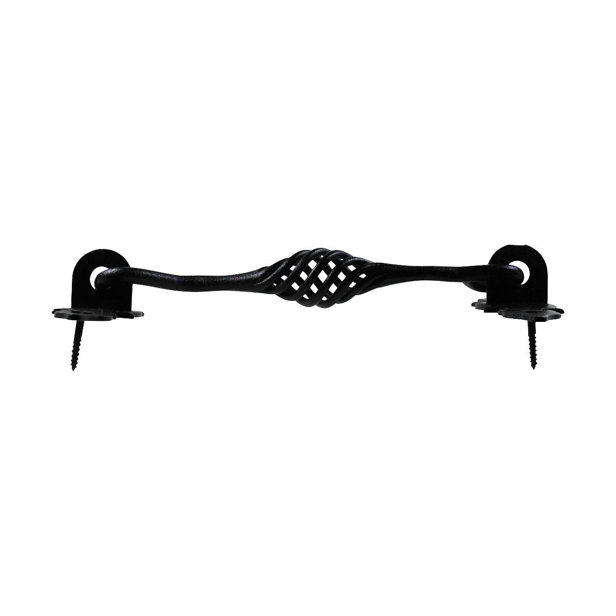 Black Wrought Iron Birdcage Cabin Hook I304363