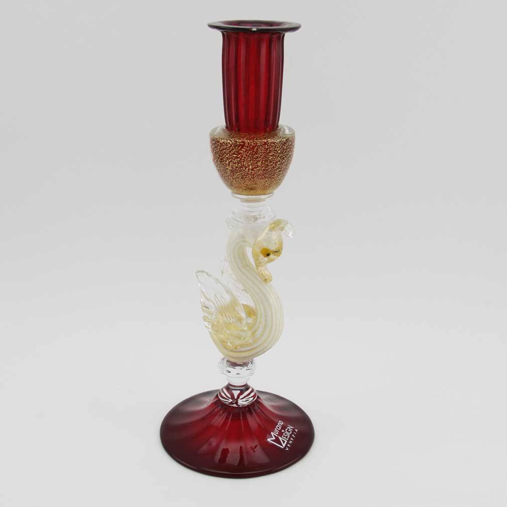 White Swan Candle Holder Z82852