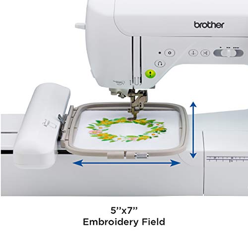 Computerized Sewing and Embroidery Machine, 138 Designs, 240 Built-in Stitches, 5" x 7" Hoop Area, 3.2" LCD Touchscreen Display, 8 Feet T74911
