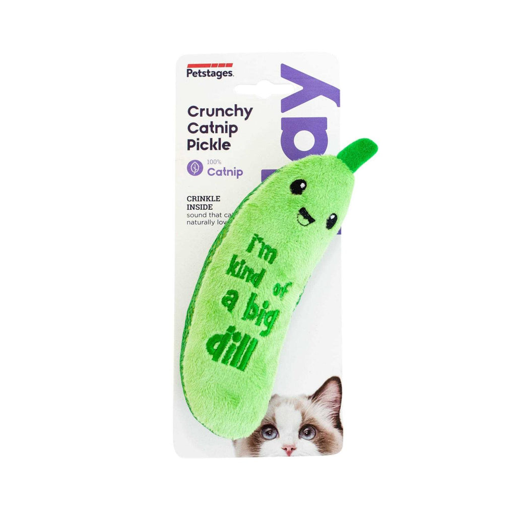Crunchy Pickle Kicker Cat Toy U185
