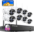 3MP Wireless Security Camera System with 3TB Hard Drive U15386