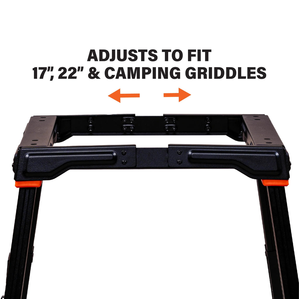 Griddle Leg Kit with Adjustable Legs and Base, 1-Piece F652