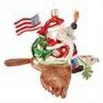 6.5" Glass Christmas Ornament L4241