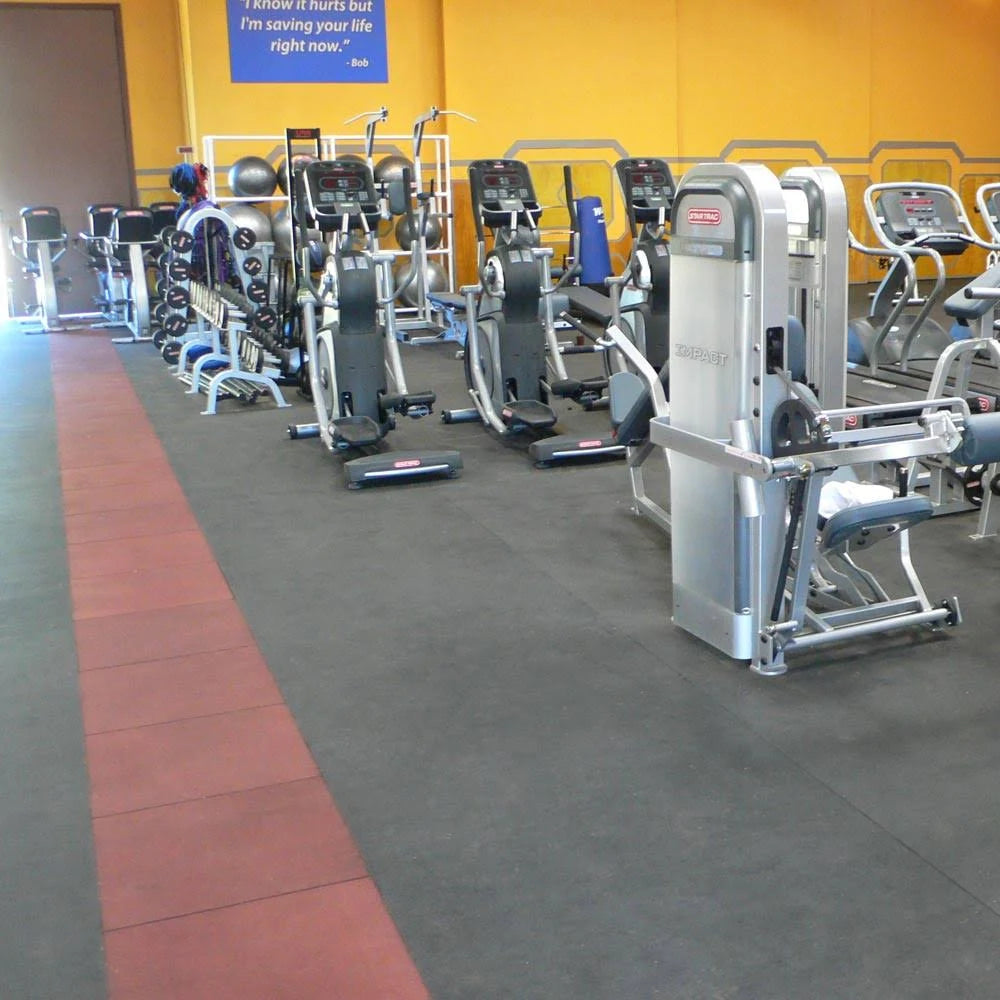 Black Rubber Flooring E934