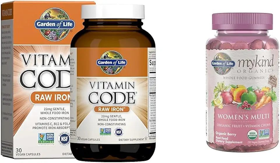 30ct Capsules & Berry Gummy Vitamins W3166