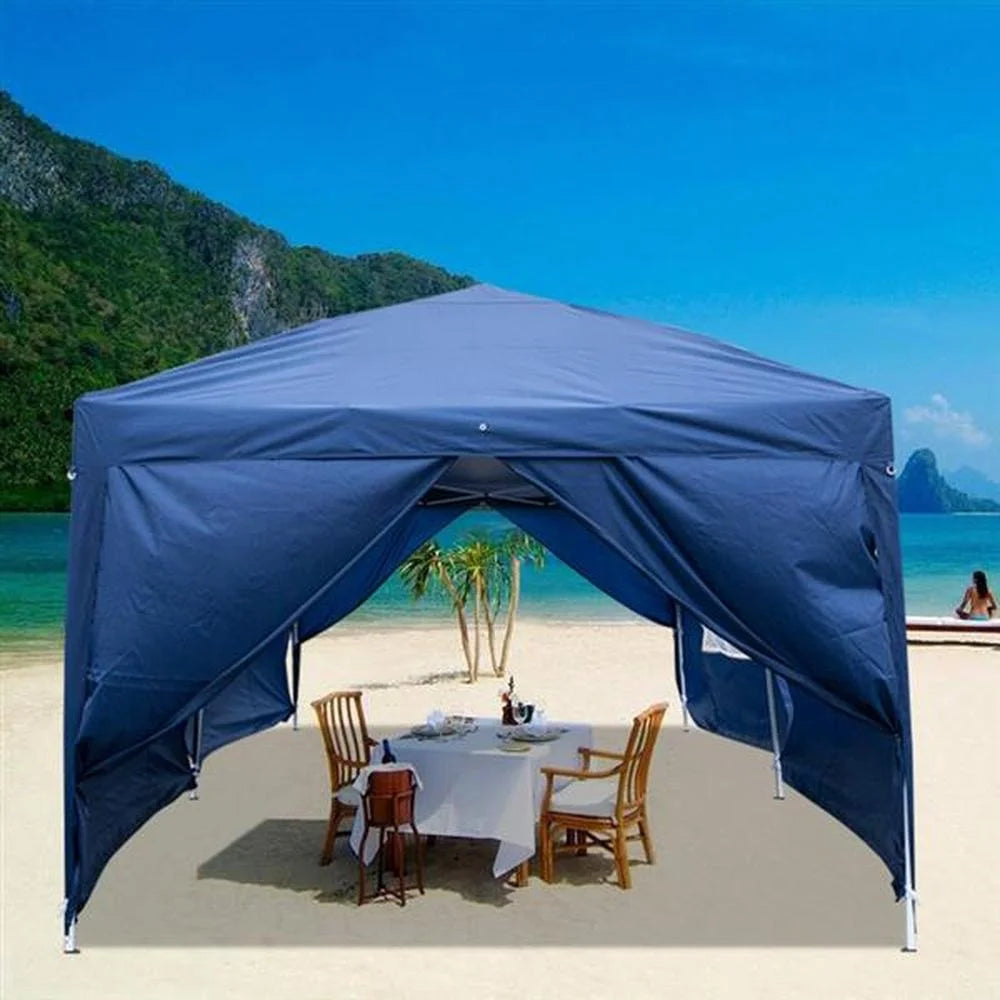 Blue Waterproof Folding Party Tent D670