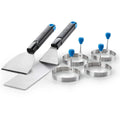 Breakfast Tool Set with 4 Egg Rings K78687