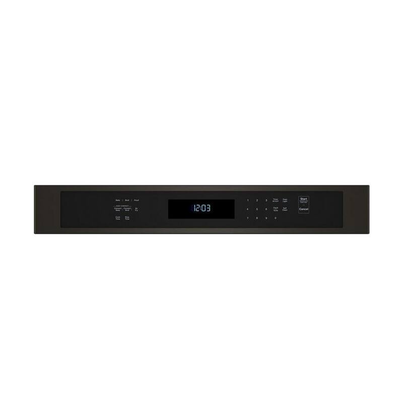 30 in. Single Electric Wall Oven with Convection Self-Cleaning in Black Stainless Steel O94095
