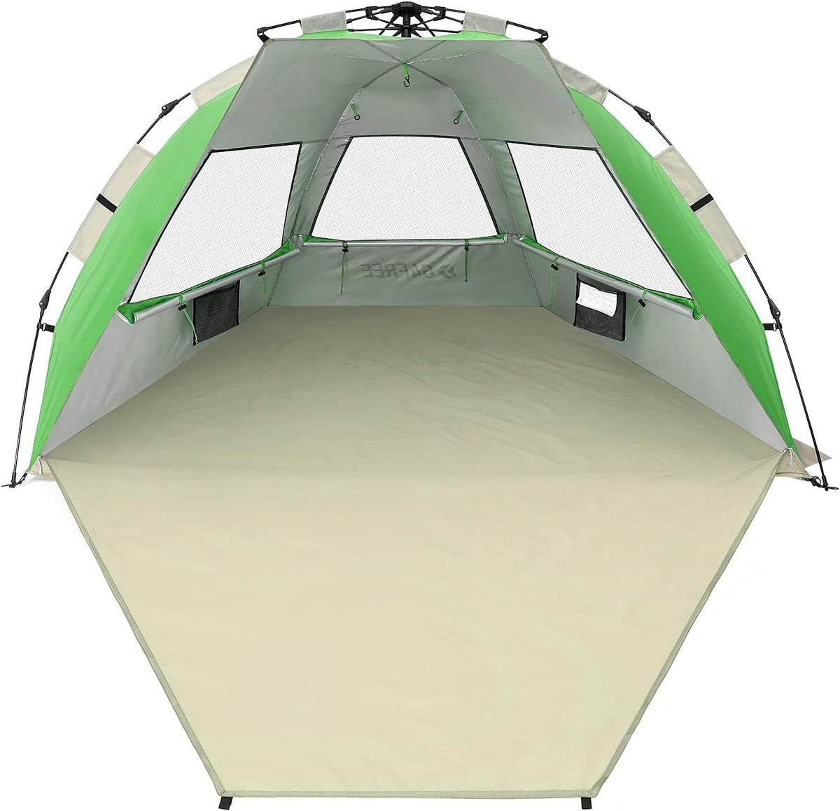 Pop Up Beach Tent Sun Shelter Canopy with UPF 50+ UV Protection A93055