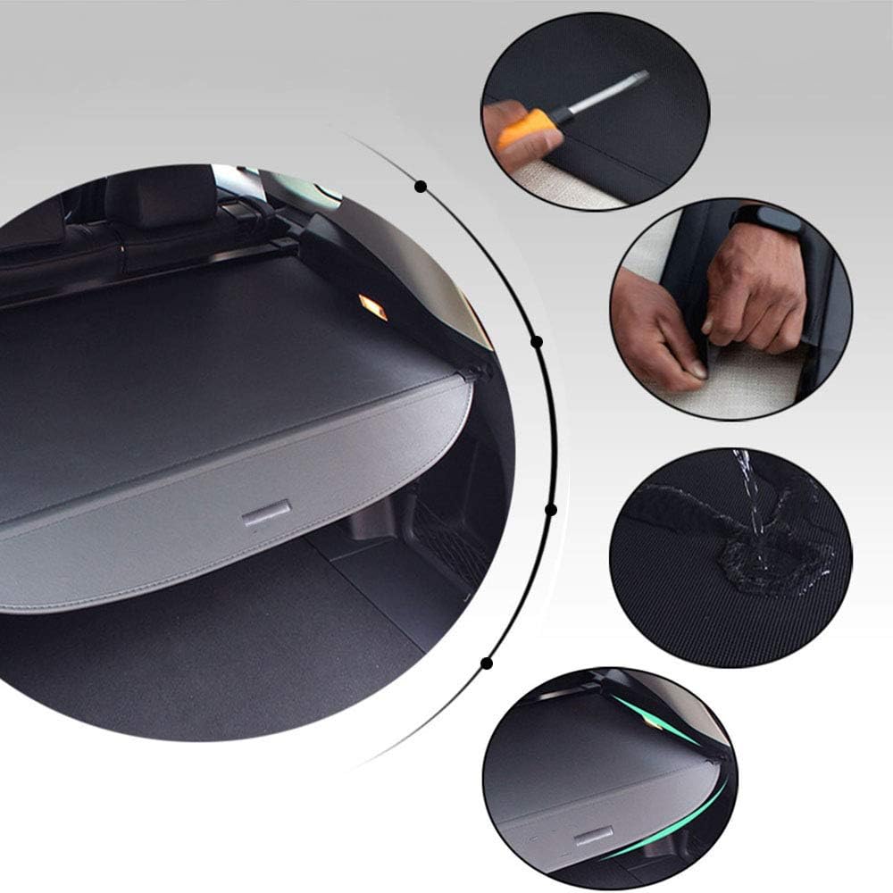 Retractable Cargo Cover for Subaru Outback Black R521