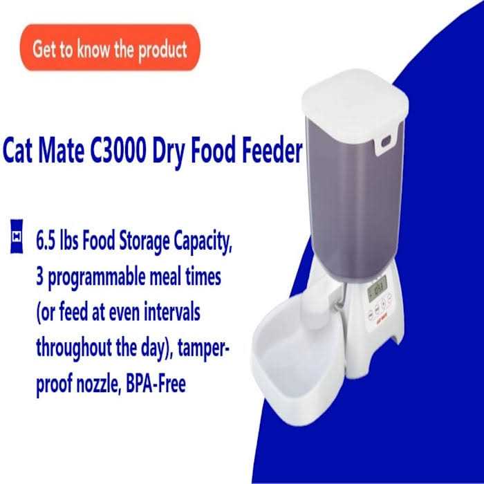 Automatic Dry Pet Food Feeder D8602