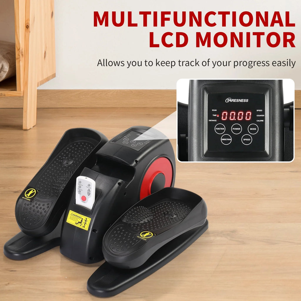 Black/Red Electric Elliptical Bike R14172