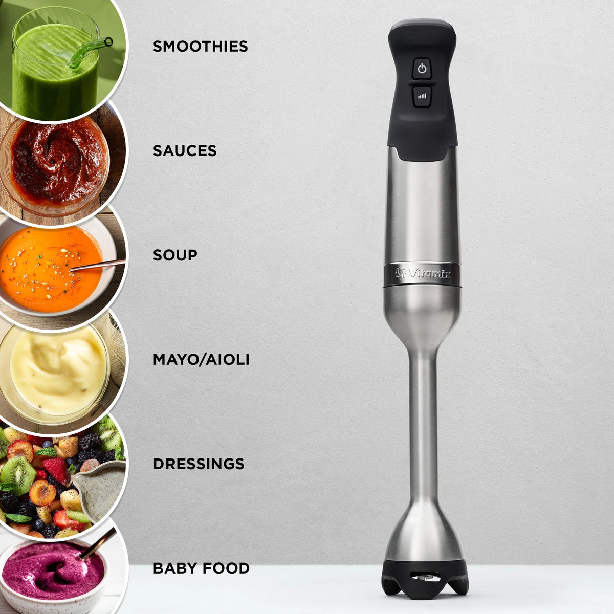 Black Immersion Blender D1086