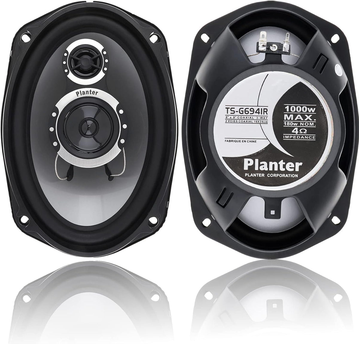 6x9 Inch 2 Way 1000w Car Stereo Speakers Pair P151