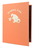 4 View Book Style Casebound Menu, 8.5 x 11 Letter Size M14044