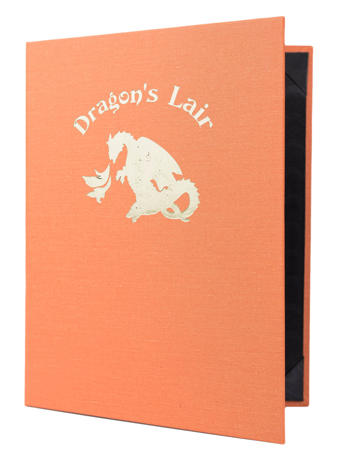 4 View Book Style Casebound Menu, 8.5 x 11 Letter Size M14044