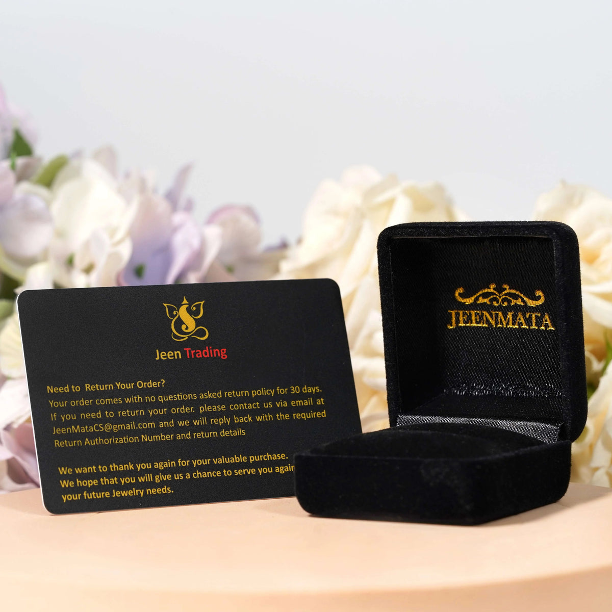10K Black Gold Vintage Gothic Wedding Ring Set S201024