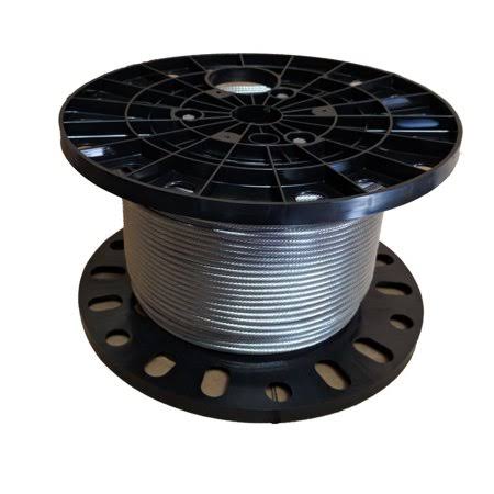 1/8 inch Stainless Steel Cable Railing Wire Rope 1x19 Type 316 (900 Feet) G12134