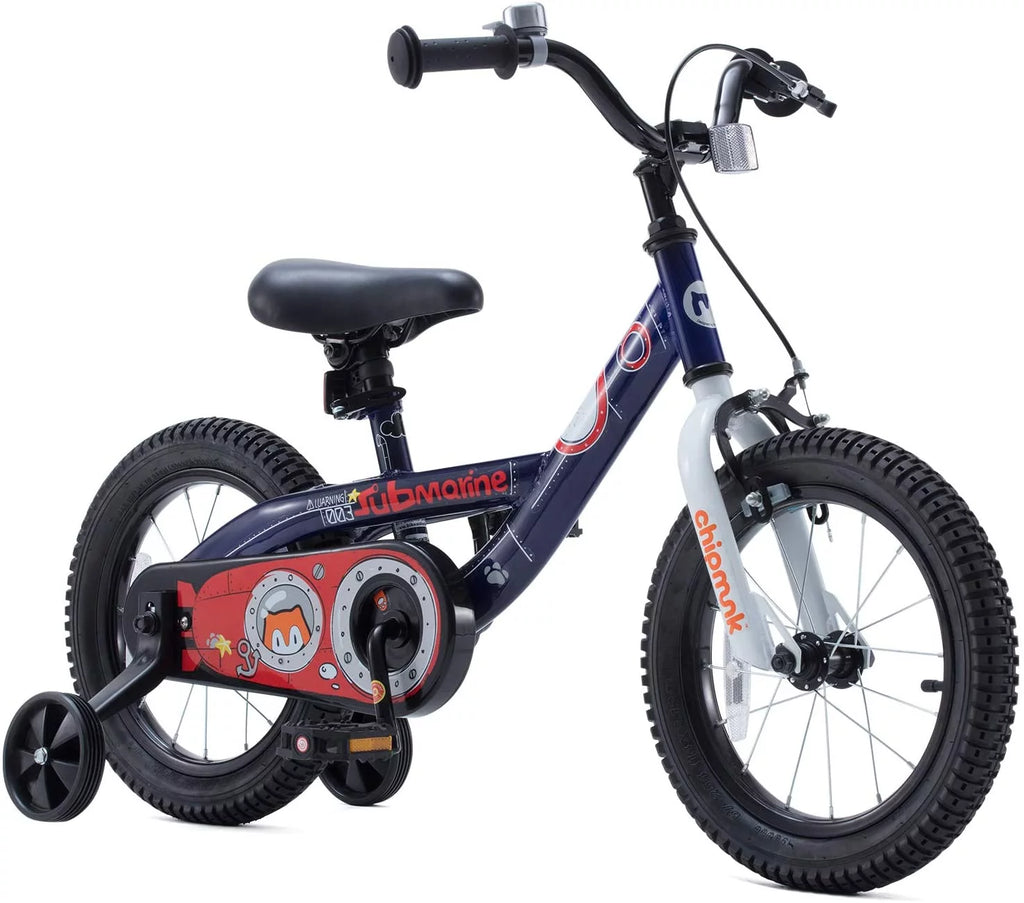 18 In Blue Steel Bike with Kickstand I83997