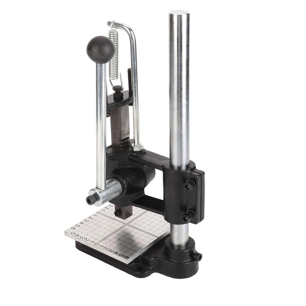 Leather Hole Puncher with Aluminum Plate with Scale Table I379