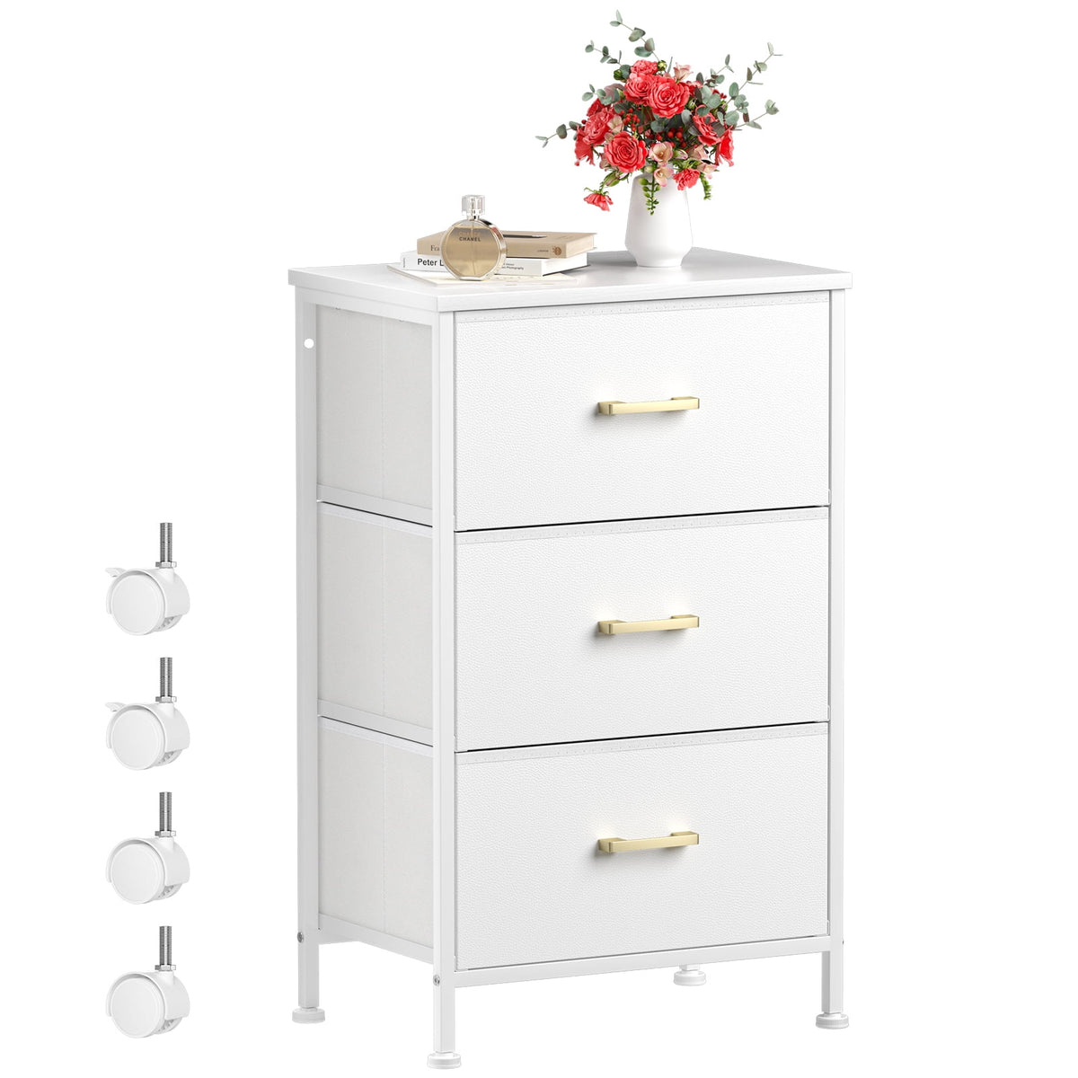 3 Drawer Nightstand V491723