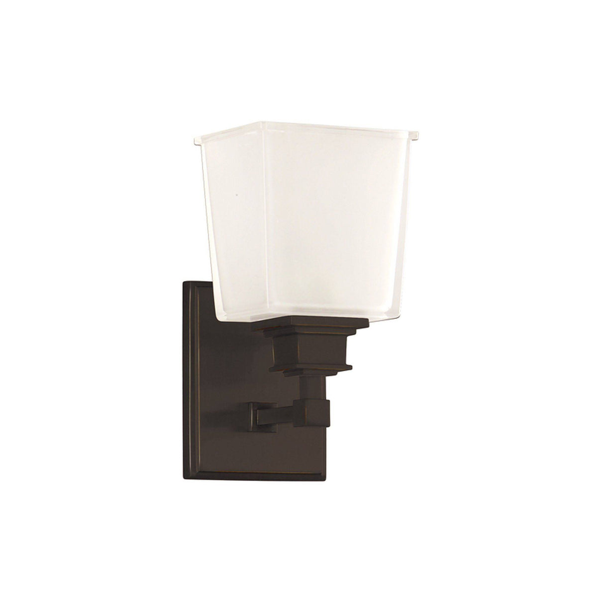 Old Bronze 1 Light Bath Bracket H911429