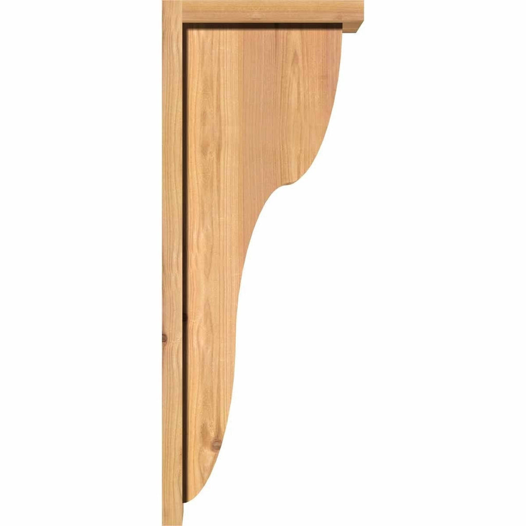 5 1/2x22W x 10x22D x 14x22H Western Red Cedar Corbel R33211