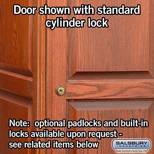 Solid Oak Executive Wood Locker Single Tier J77895