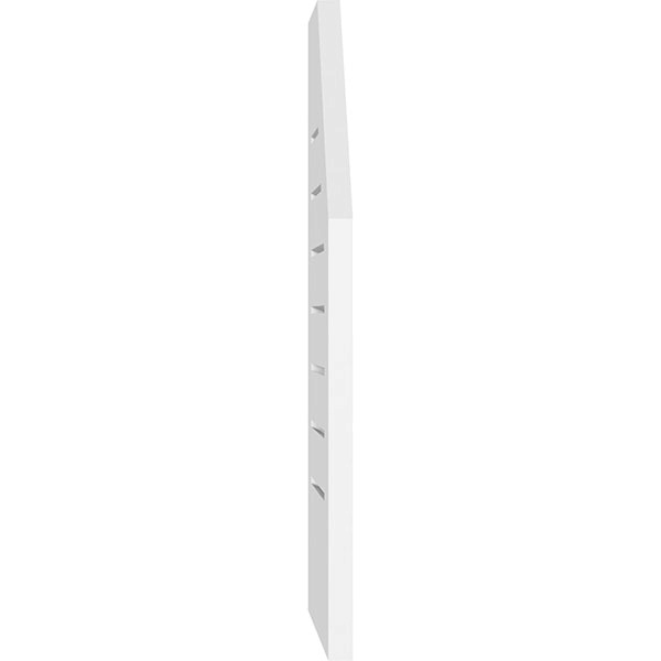 Octagonal Surface Mount PVC Gable Vent L454
