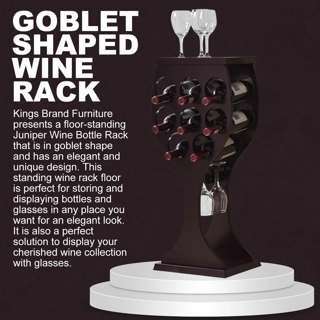 Freestanding Wine Rack & Cabinet M104