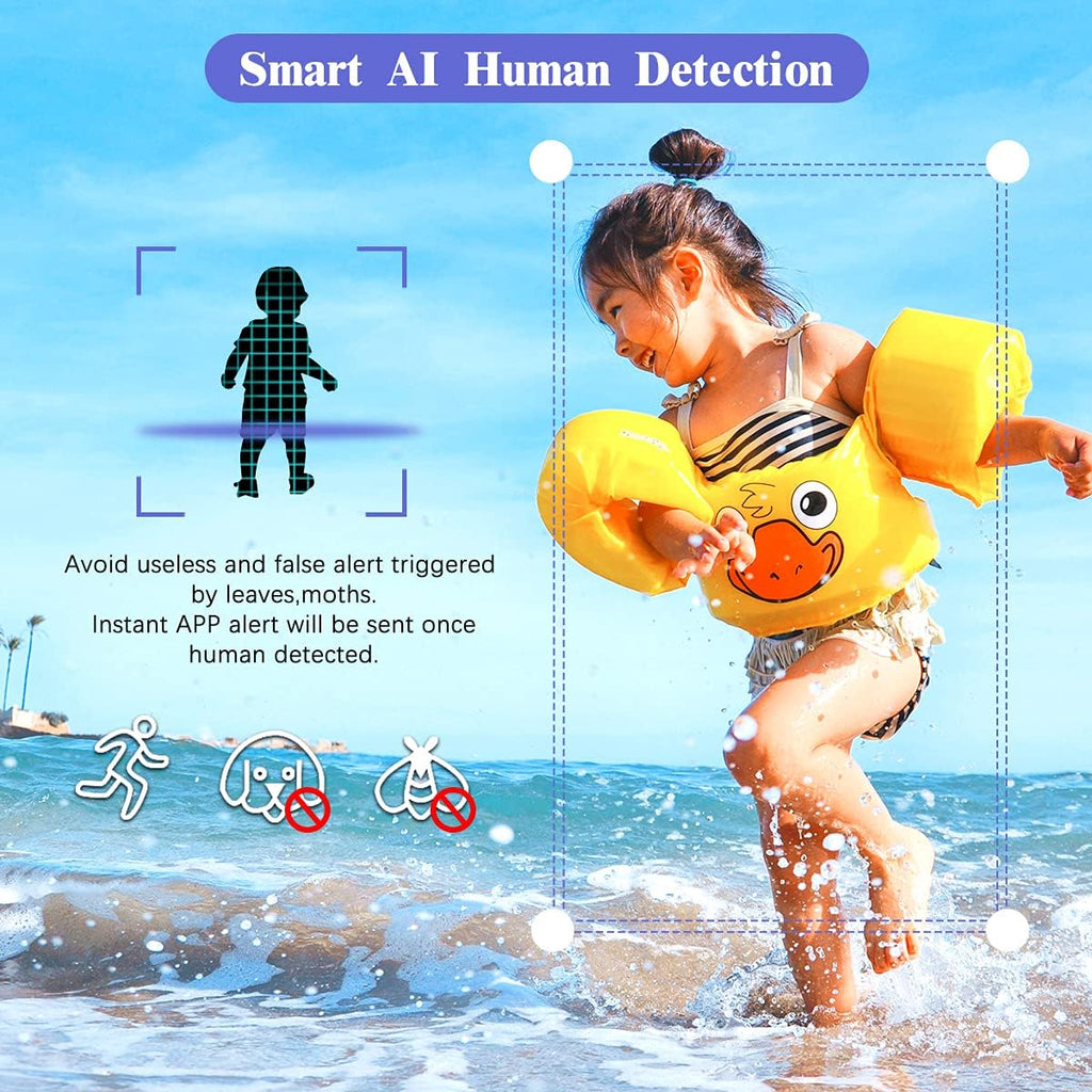 Wireless Security Camera System with 10 HD Screen, 4Pcs WiFi IP Cameras G253