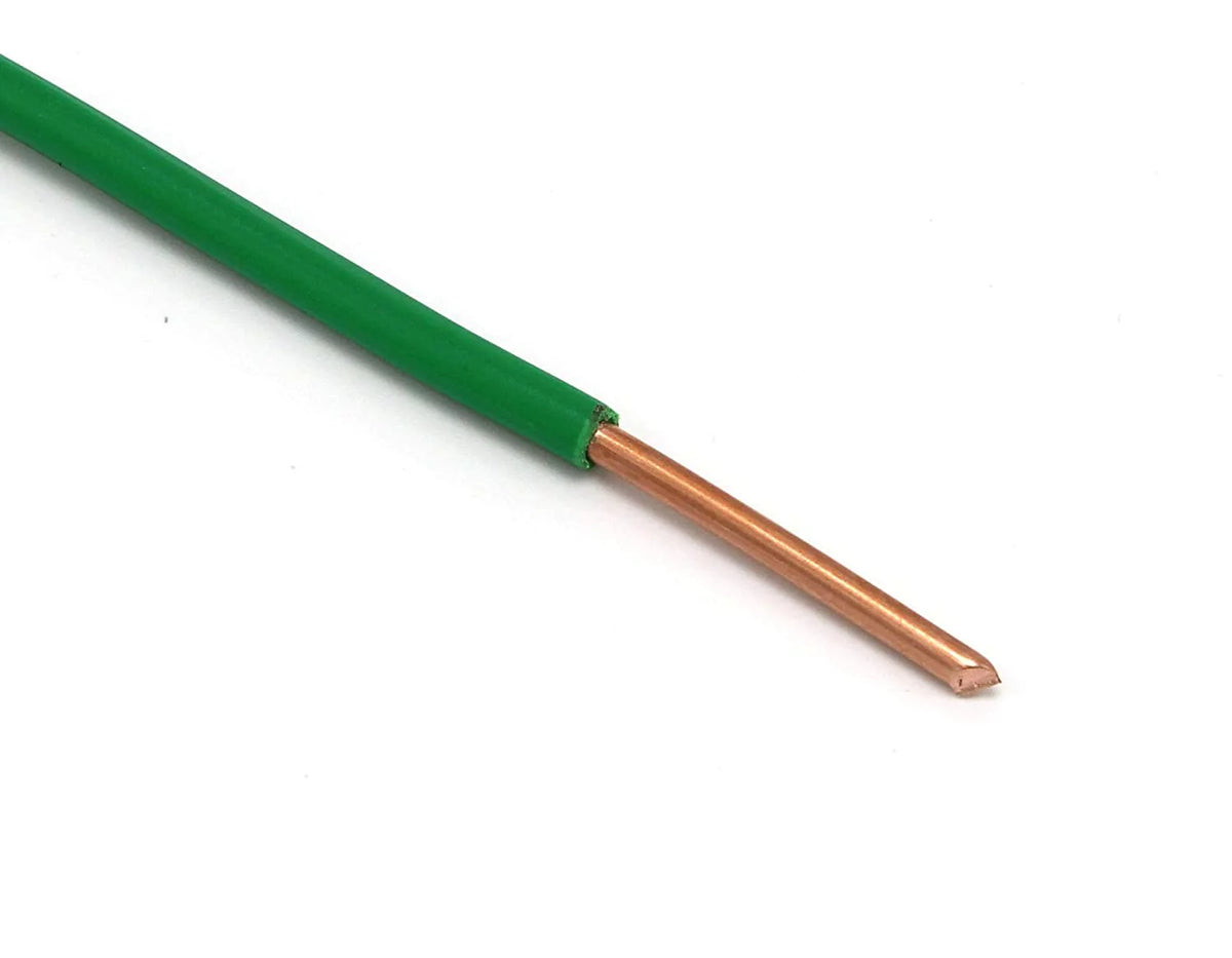 75 Feet Insulated Solid Copper THHN THWN Wire 12 AWG Green G5626