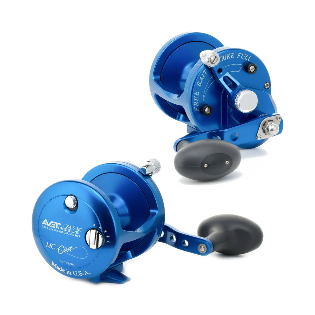 Blue 2-Speed Lever Drag Casting Reels Q11865