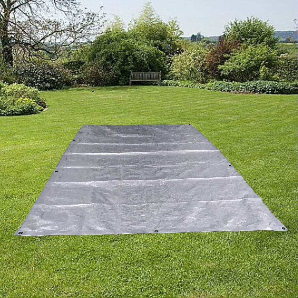 Weather Resistant 6 x 8 ft Polyethylene Tarp R60295