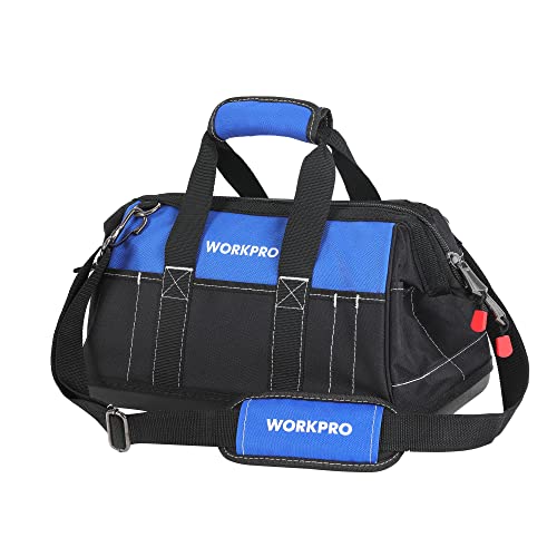 16-inch Wide Mouth Tool Bag with Water Proof Molded Base C671782