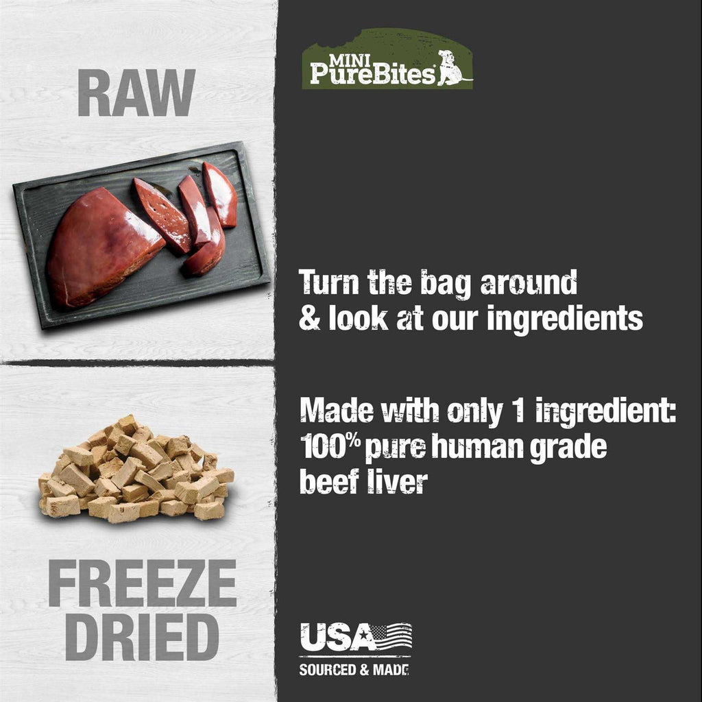 Beef Liver Freeze-Dried Raw Dog Treats K7439