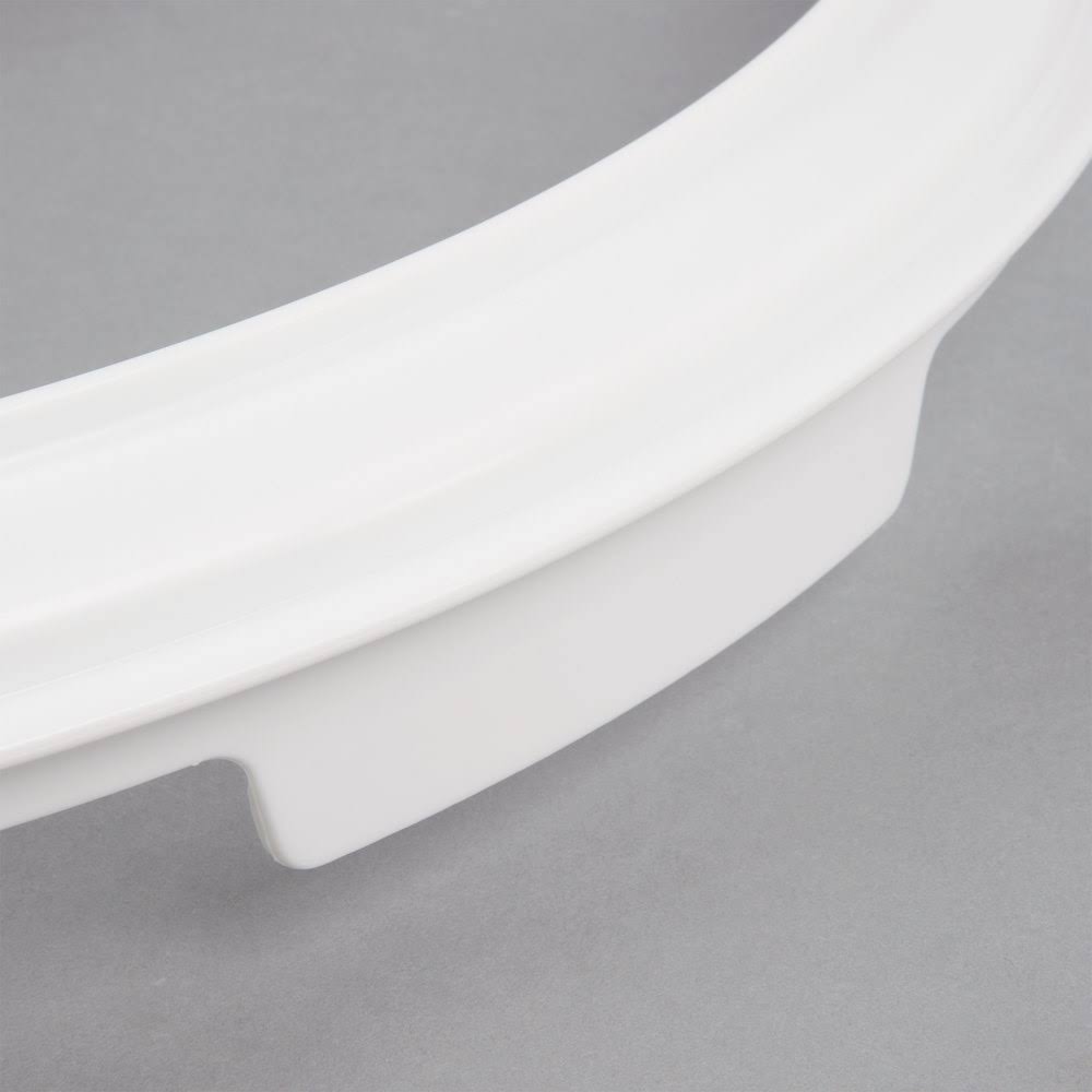 White Sliding Lid with 4-Cup Scoop F645