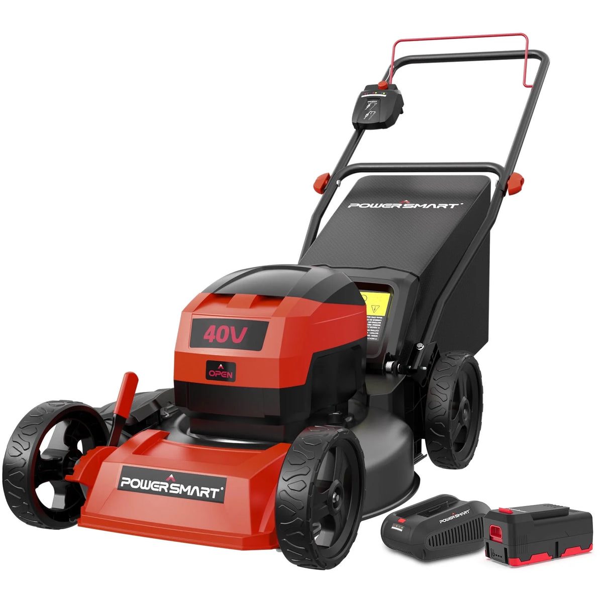 40V 17-inch Cordless Brushless Electric Push Lawn Mower H693698