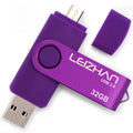64GB Purple USB 2.0 Flash Drive B5130