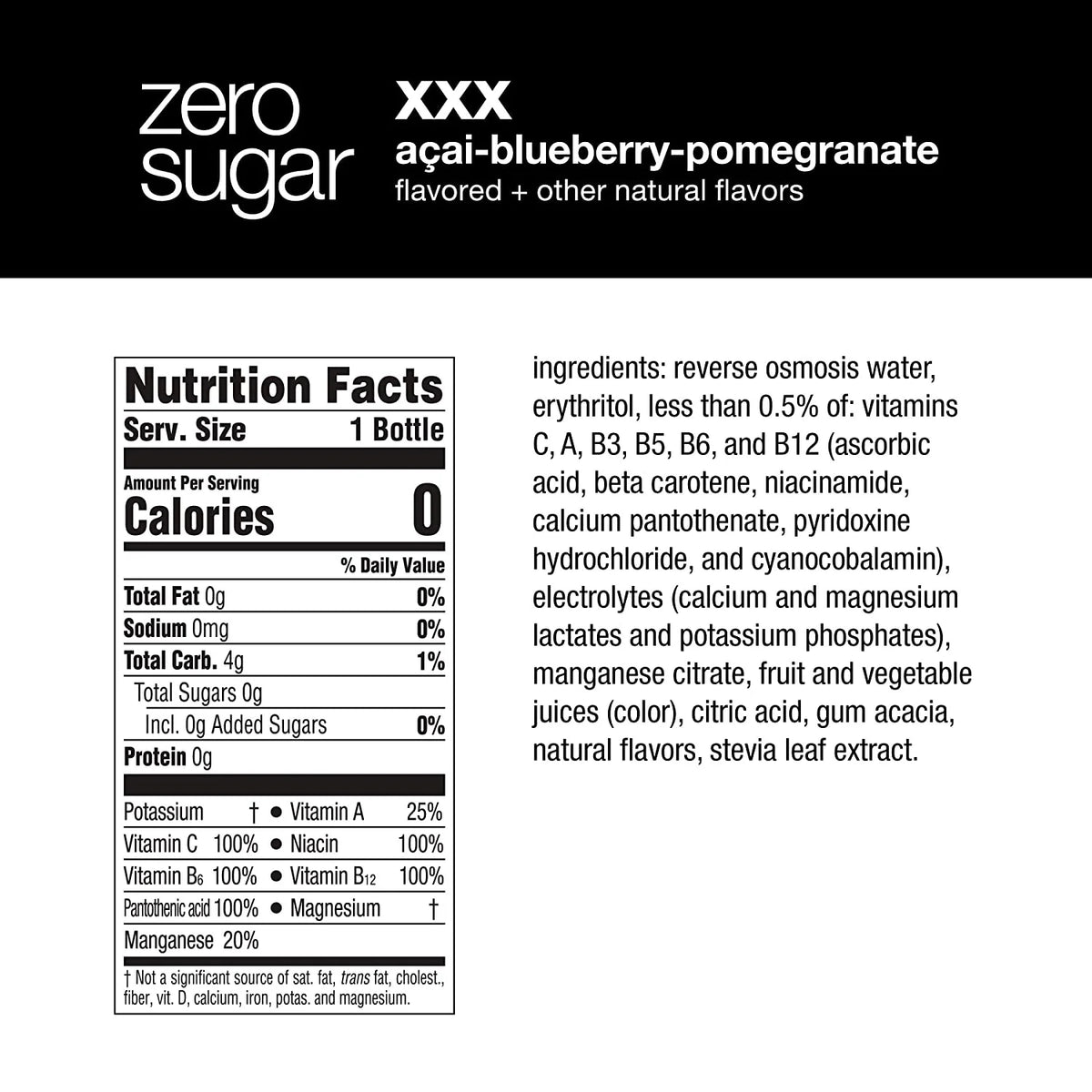 3 Flavor Variety Pack Nutrient Enhanced Flavored Water, 20 Fl Oz Bottles (Pack of 12) J28287