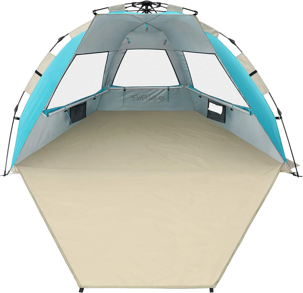 Pop Up Beach Tent Sun Shelter Canopy with UPF 50+ UV Protection A93055