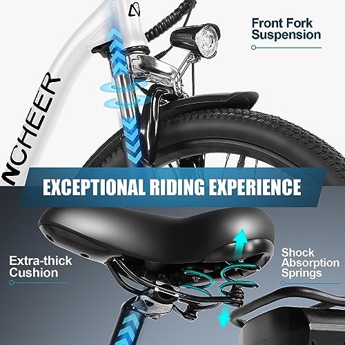 26" 48V 500Wh Electric Bike with Removable Battery E899219
