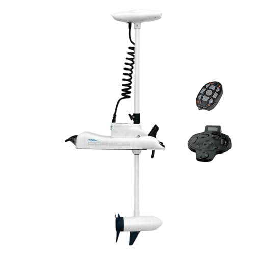 12V 55LB 54 Inch Shaft Electric Trolling Motor with Remote Control X778