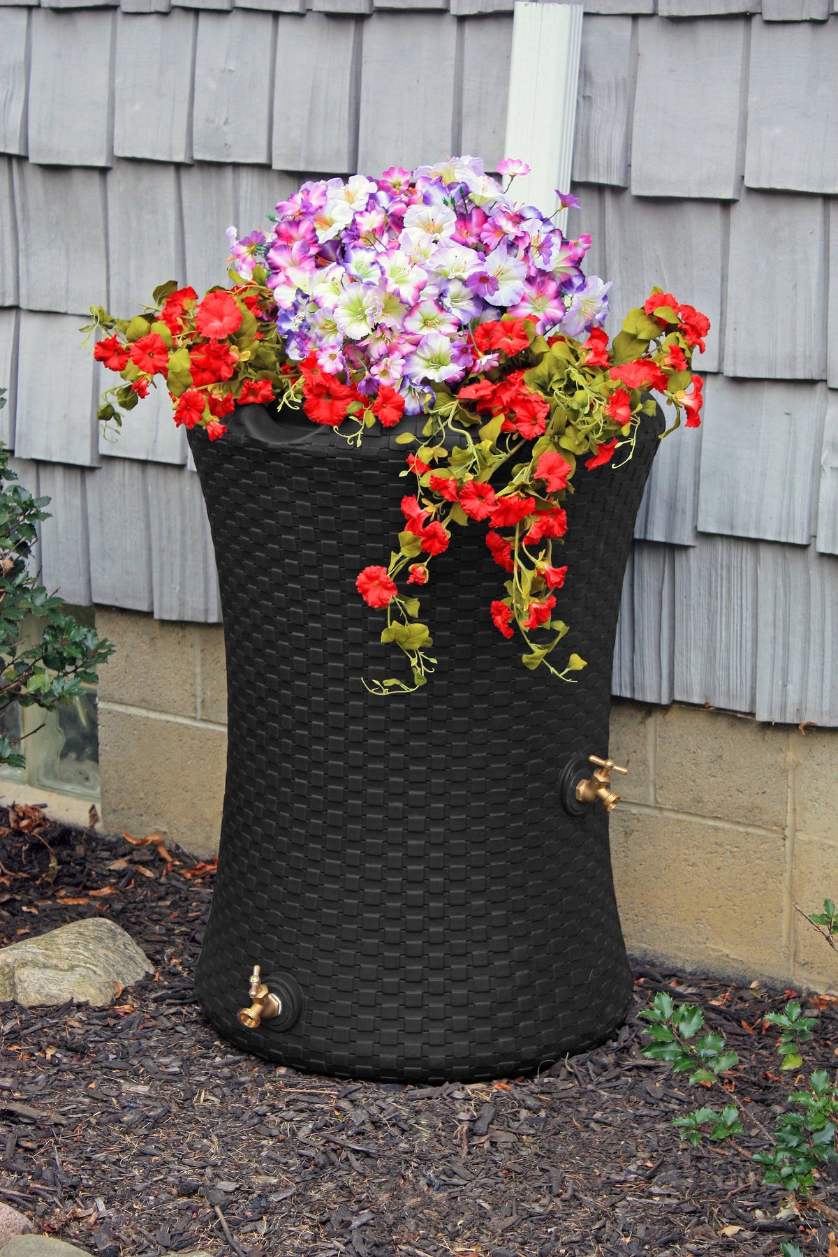 Black 50 Gallon Rain Saver M266730