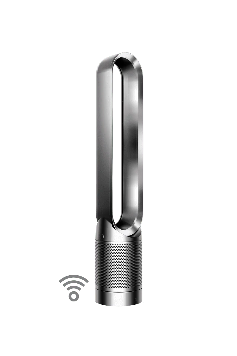 White Silver Tower Air Purifier Fan G1779
